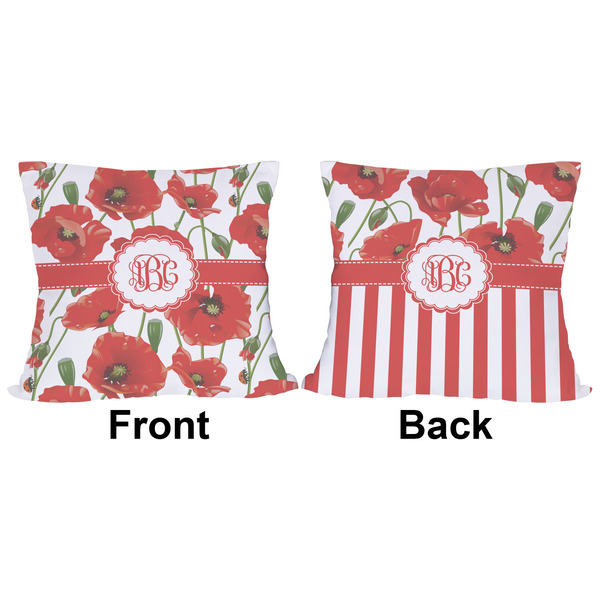 Poppies Outdoor Pillow