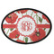 Poppies Oval Patch