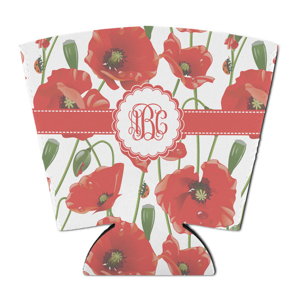 Custom Poppies Party Cup Sleeve - with Bottom (Personalized)