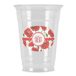Poppies Party Cups - 16oz (Personalized)