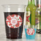 Poppies Party Cups - 16oz - In Context