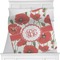 Poppies Personalized Blanket