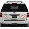 Poppies Personalized Car Magnets on Ford Explorer