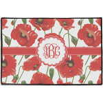 Poppies Door Mat - 36"x24" (Personalized)