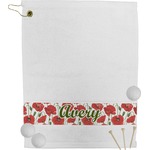 Poppies Golf Bag Towel (Personalized)