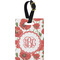 Poppies Personalized Rectangular Luggage Tag