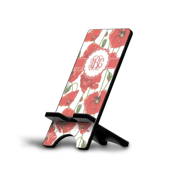 Custom Poppies Cell Phone Stand (Small) (Personalized)