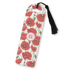 Poppies Plastic Bookmark (Personalized)