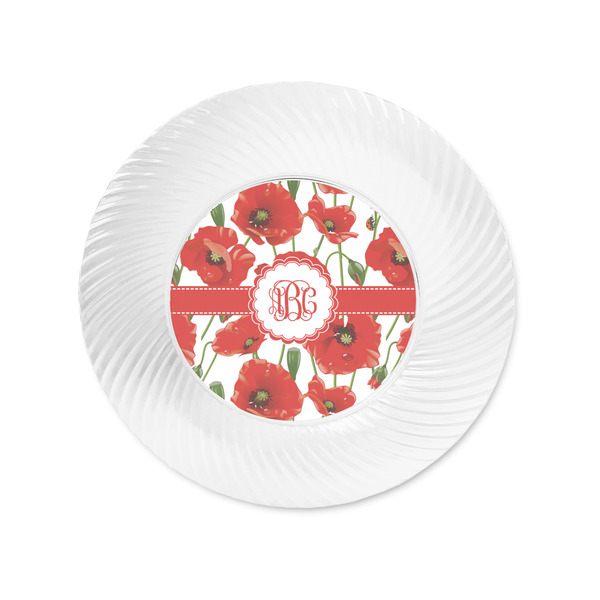 Poppies Plastic Party Appetizer & Dessert Plates - Approval