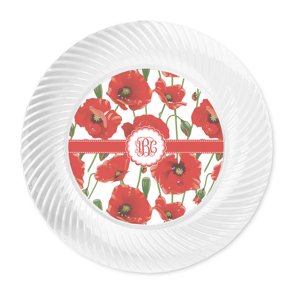 Poppies Plastic Party Dinner Plates - Approval
