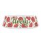 Poppies Plastic Pet Bowls - Small - FRONT
