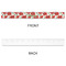 Poppies Plastic Ruler - 12" - APPROVAL