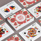 Poppies Playing Cards - Front & Back View
