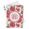 Poppies Playing Cards - Front View