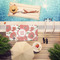 Poppies Pool Towel Lifestyle