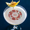 Poppies Printed Drink Topper - Medium - In Context