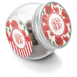 Poppies Puppy Treat Jar (Personalized)