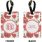 Poppies Rectangle Luggage Tag (Front + Back)