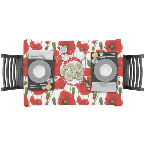 Poppies Rectangular Tablecloths - LIFESTYLE