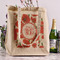 Poppies Reusable Cotton Grocery Bag - In Context