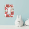 Poppies Rocker Light Switch Covers - Single - IN CONTEXT