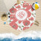 Poppies Beach Towel Lifestyle