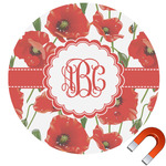 Poppies Car Magnet (Personalized)