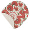 Poppies Round Linen Placemats - MAIN (Single Sided)