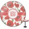 Poppies Round Table Top