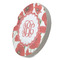 Poppies Sandstone Car Coaster - STANDING ANGLE