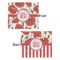 Poppies Security Blanket - Front & Back View