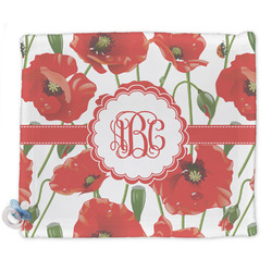 Poppies Security Blanket - Single Sided (Personalized)