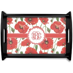 Poppies Wooden Trays (Personalized)