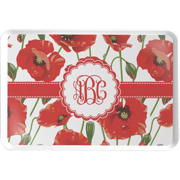 Custom Poppies Serving Tray (Personalized)