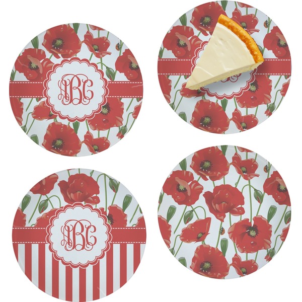 Poppies Set of Appetizer / Dessert Plates