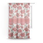 Poppies Sheer Curtains (Personalized)