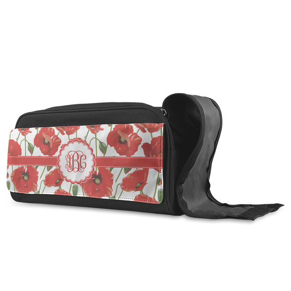 Poppies Shoe Bags - ANGLE (Open)
