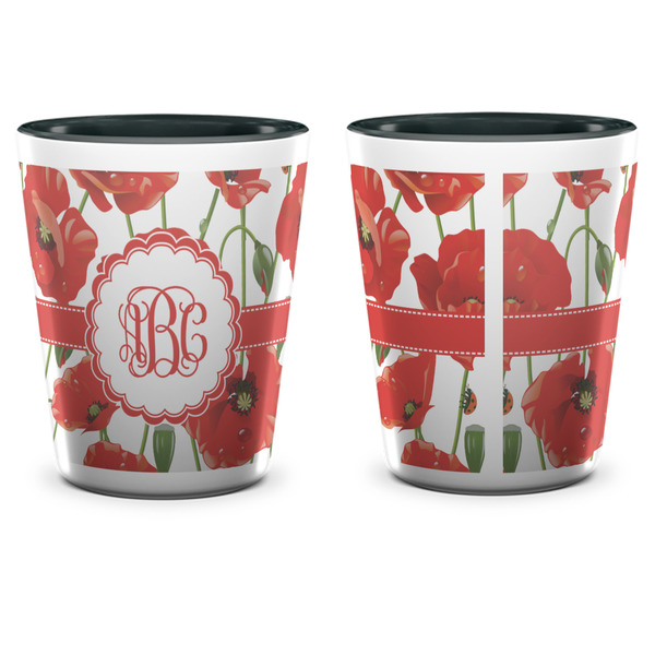 Poppies Shot Glass - Two Tone - APPROVAL