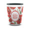 Poppies Shot Glass - Two Tone - FRONT