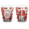 Poppies Shot Glass - White - APPROVAL