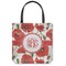 Poppies Canvas Tote Bag - Medium - 16"x16" (Personalized)