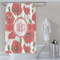 Poppies Shower Curtain Lifestyle
