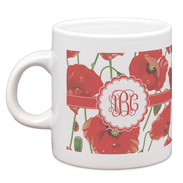 Custom Poppies Espresso Cup (Personalized)