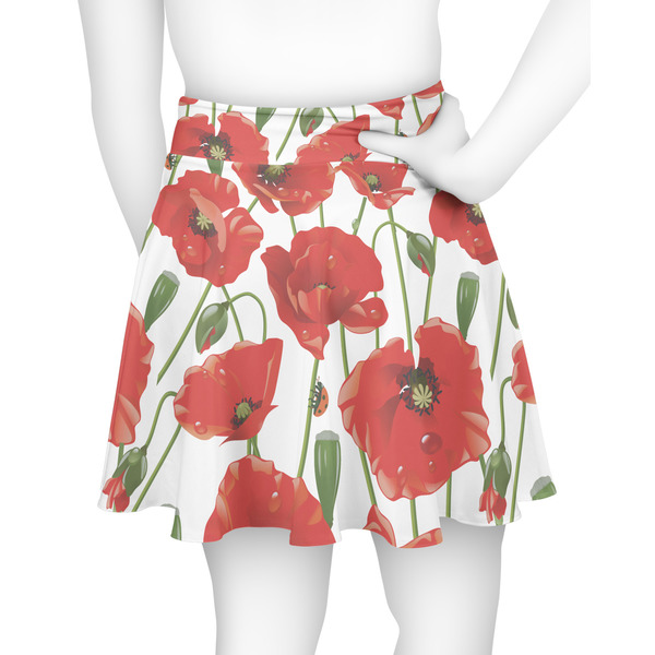 Poppies Skater Skirt - Back