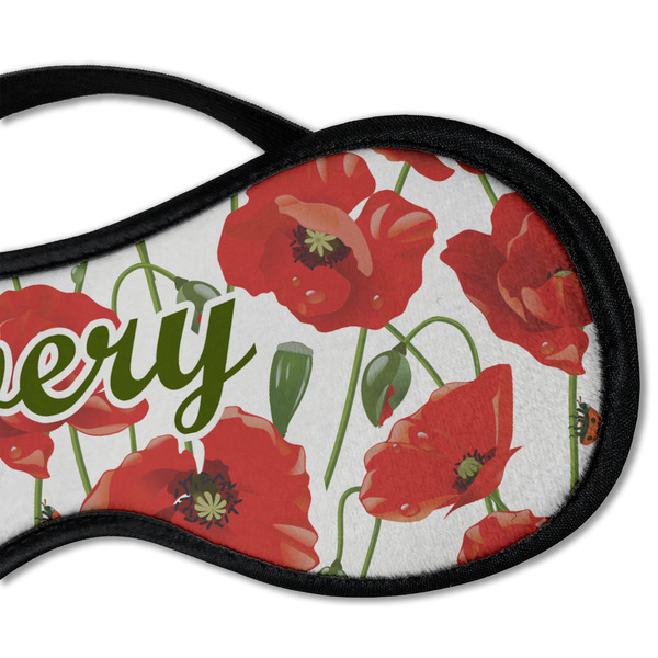 Poppies Sleeping Eye Mask - DETAIL Large