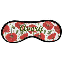 Poppies Sleeping Eye Masks - Large (Personalized)