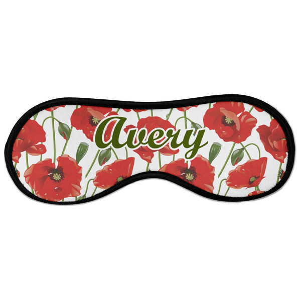 Poppies Sleeping Eye Mask - Front Large