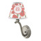 Poppies Small Chandelier Lamp - LIFESTYLE (on wall lamp)