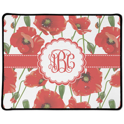 Poppies Large Gaming Mouse Pad - 12.5" x 10" (Personalized)