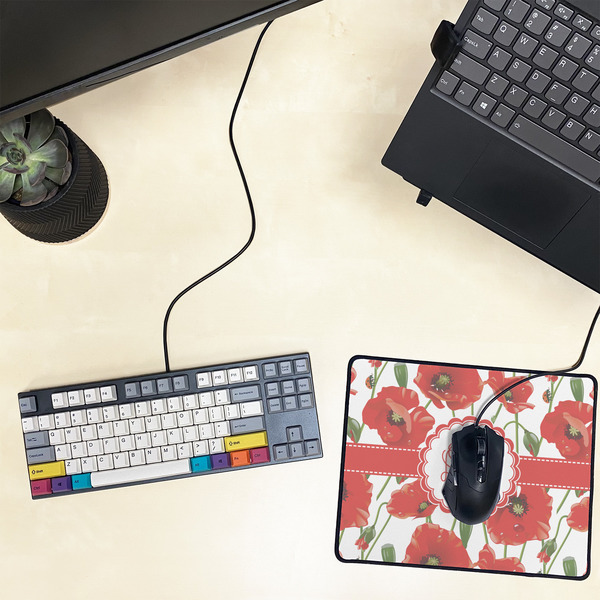 Poppies Small Gaming Mats - LIFESTYLE